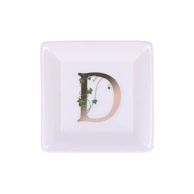 Talerz Adorato 10cm deserowy literka D