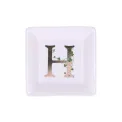 Talerz Adorato 10cm deserowy literka H