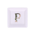 Adorato Dessert Plate 10cm - Letter P - 1