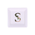 Adorato Dessert Plate 10cm - Letter S - 1