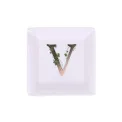 Talerz Adorato 10cm deserowy literka V