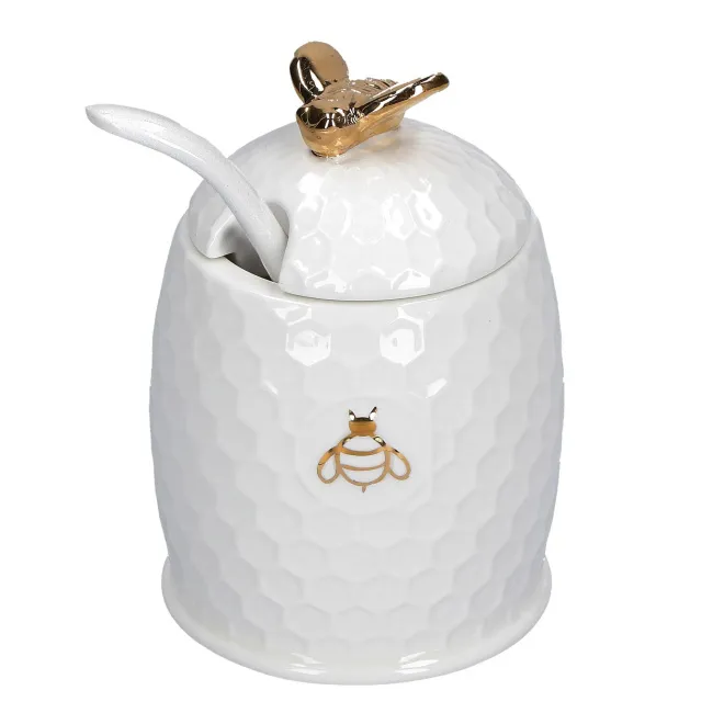 Aperegina Oro Sugar Bowl 6.5cm 200ml with Spoon - 1