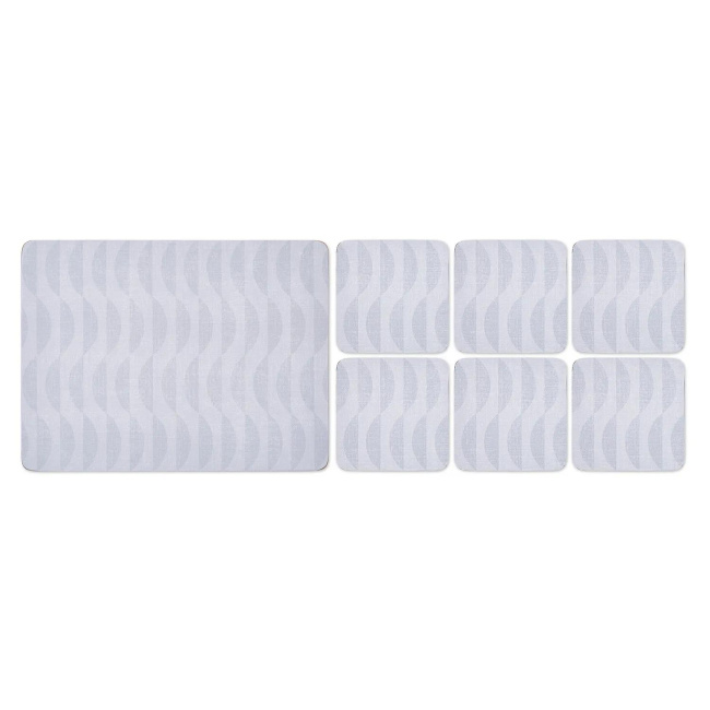 Set of 6 + 6 Eclipse Coasters 30.5x23cm + 10.5cm