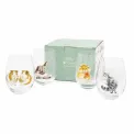 Komplet 4 szklanek Wrendale Designs 550ml niskie - 3