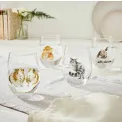 Komplet 4 szklanek Wrendale Designs 550ml niskie - 10