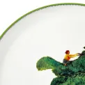 Kit Kemp Doodle Platter 27x9.4cm on Pedestal - 5