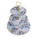 Sara Miller India 3-Tier Etagere 33x27cm Crane - 3
