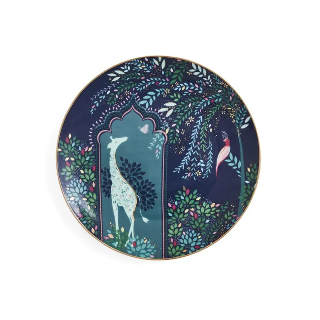 Sara Miller India Dessert Plate 20cm Giraffe