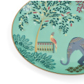 Sara Miller India Dessert Plate 20cm Jade Elephant - 4