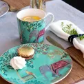 Sara Miller India Dessert Plate 20cm Jade Elephant - 5