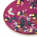 Sara Miller Orchard Dessert Plate 20cm Deep Mauve - 3