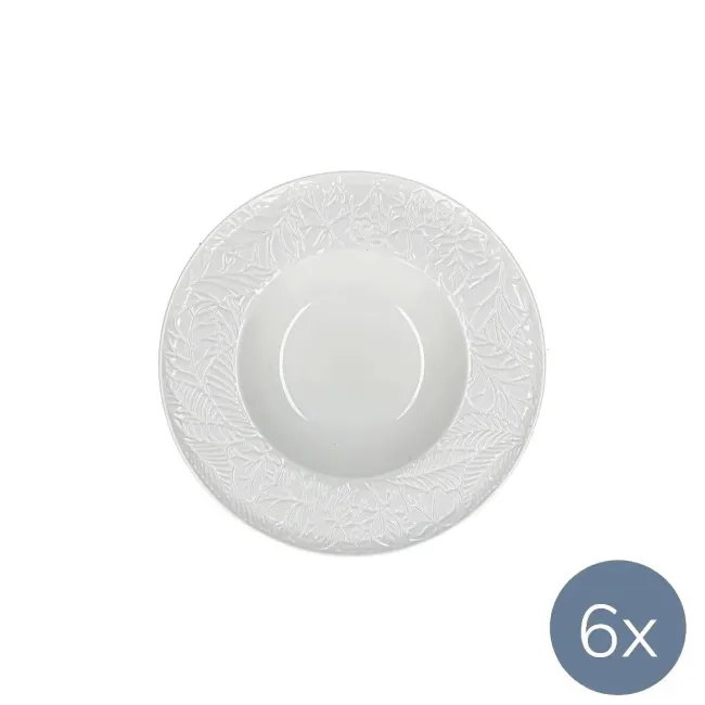 Bosco 6 Deep Plates 23cm