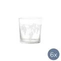 Zestaw 6 szklanek Babila 350ml winogrono
