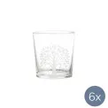 Zestaw 6 szklanek Babila 350ml drzewo