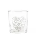 Zestaw 6 szklanek Babila 350ml serce/kwiaty - 2