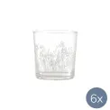 Zestaw 6 szklanek Babila 350ml łąka
