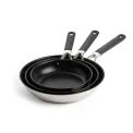 Set of 3 Ceramic Classic Pans 20 + 24 + 28cm - 1