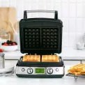 Stainless Steel Waffle Maker - 7