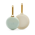 Set of 2 Padova Pans 20+28cm pastel green