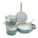 Set of 10 Padova Cookware and Pans sky blue - 1