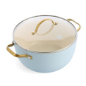 Set of 10 Padova Cookware and Pans light blue - 7
