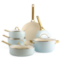 Set of 10 Padova Cookware and Pans light blue - 1