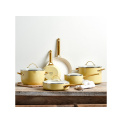 Set of 10 Padova Cookware and Pans light yellow - 2