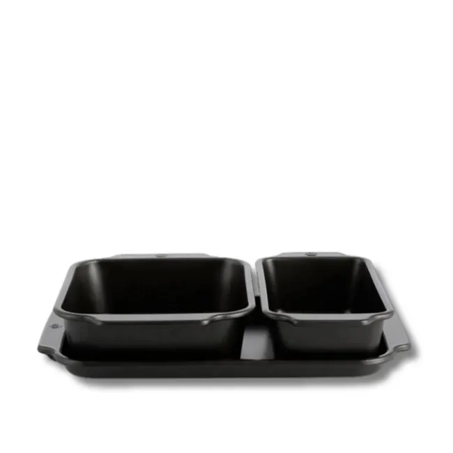 Komplet 3 Form do pieczenia 38,5x24,4cm + 28x20,5cm + 27,9x13,2cm