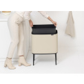 Bo Touch Trash Can 36L - Soft Beige - 7