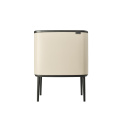 Bo Touch Trash Can 36L - Soft Beige - 11