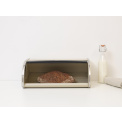 Roll Top Bread Bin 44.5x26cm - Soft Beige - 4