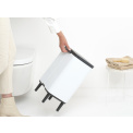 Bo Touch Hi Trash Can 12L - White - 12