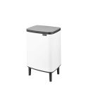 Bo Touch Hi Trash Can 12L - White - 13