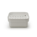 Sink Side Dishwashing Container with Drainer - Light Grey - 8