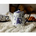 London Pottery 900ml Blue Rose Teapot - 6