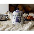 London Pottery 900ml Blue Rose Teapot - 2