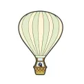 Scandic Home Magnet 6cm Above the Clouds - 1