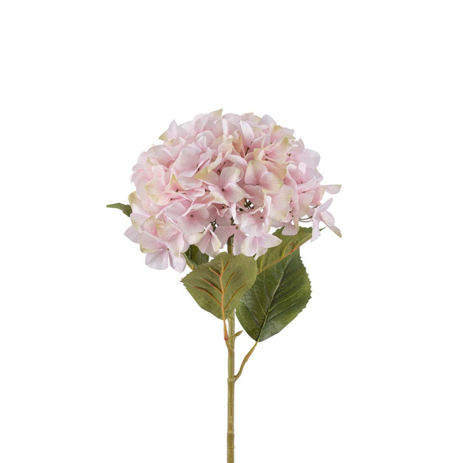 Pink Hydrangea Branch 110cm - 1