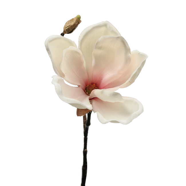 Gałązka magnolia 30cm różowa 