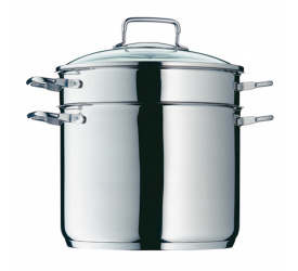 Garnek 24cm 7l + wkład do gotowania makaronu