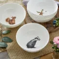 Miseczka Wrendale Designs 15,5cm 536ml Borsuk - 3