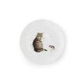 Wrendale Designs Plate 21cm - Cat and Mouse Breakfast - 1