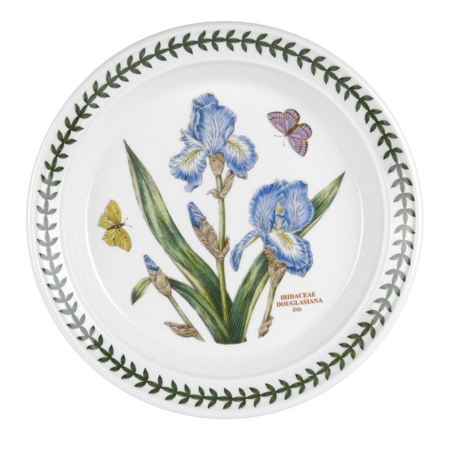 Plate Botanic Garden 21.5cm - Breakfast Iris (Second grade) - 1