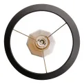 Lampa Polygono 62x40cm stołowa z czarnym kloszem - 2