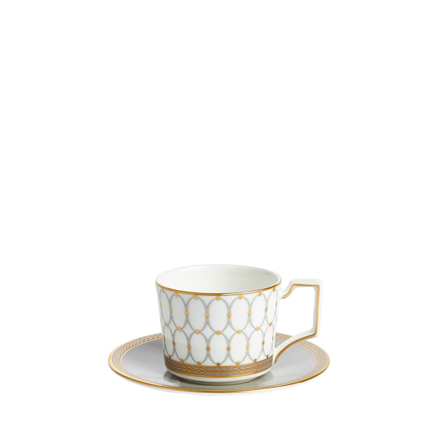 Espresso Cup with Saucer Renaissance Grey 70ml - 1