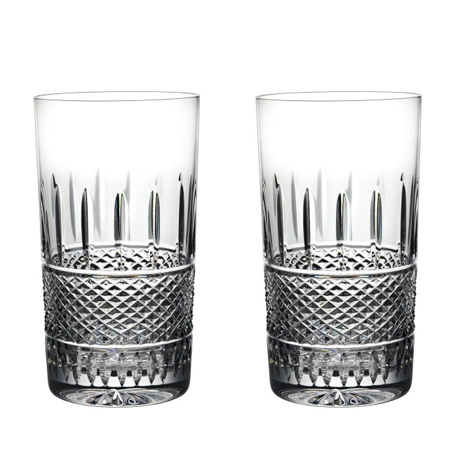Set of 2 Irish Lace Glasses 400ml