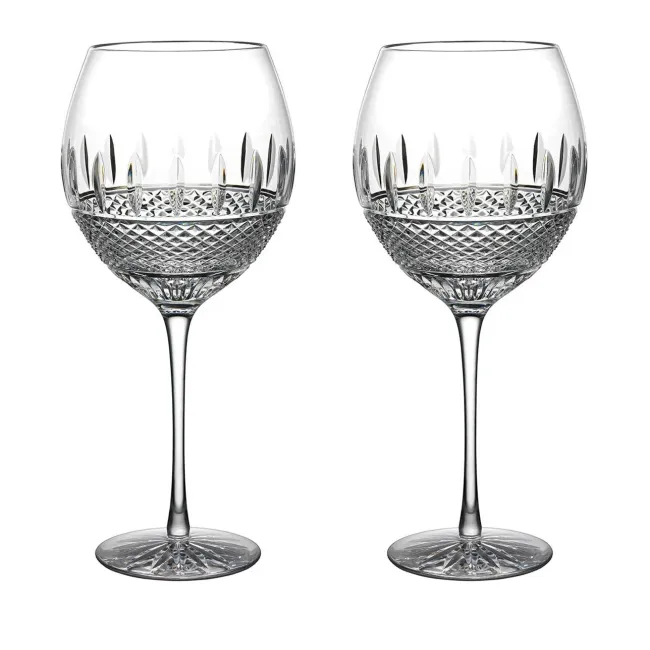 Set of 2 Irish Lace Wine Glasses 575ml - Red Wine