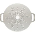 Cocotte Cast Iron Snowflake Casserole 24cm 3.6l - Truffle (Second grade) - 4
