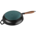 Cast Iron Frying Pan 28cm with Wooden Handle (Second grade) - 2