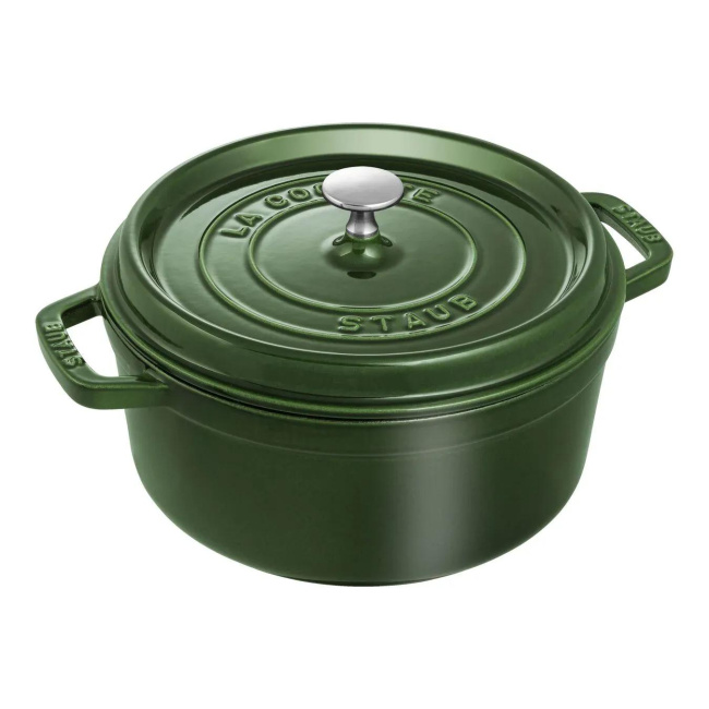 Cocotte Cast Iron Casserole 24cm 3.8l - Green (Second grade)